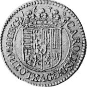 Germany Pistole 1639 KM# 57 Lorraine / Duchy / Trade Coinage coin obverse