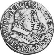Germany Teston 1624 KM# 30 Lorraine / Duchy / Standard Coinage coin obverse Germany Teston 1624 KM# 30 Lorraine / Duchy / Standard Coinage coin obverse