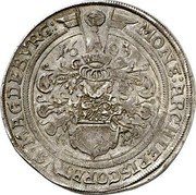 Germany Thaler 1603 GM KM# 5 Magdeburg / Archbishopric / Regular Coinage coin obverse