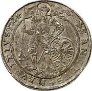 Germany Thaler 1603 GM KM# 5 Magdeburg / Archbishopric / Regular Coinage coin reverse