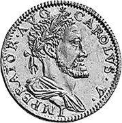 Germany 1/2 Pistolet 1653 KM# 43 Besancon Free City / Trade Coinage coin reverse