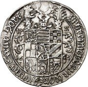 Germany 1/8 Thaler 1665 HPK KM# 15 Anhalt-Köthen / Principality Regular Coinage coin obverse Germany 1/8 Thaler 1665 HPK KM# 15 Anhalt-Köthen / Principality Regular Coinage coin obverse