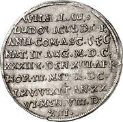 Germany 1/8 Thaler 1665 HPK KM# 15 Anhalt-Köthen / Principality Regular Coinage coin reverse Germany 1/8 Thaler 1665 HPK KM# 15 Anhalt-Köthen / Principality Regular Coinage coin reverse