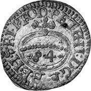Germany 1/84 Thaler (3 Pfennig) 1679 KM# 58 Bamberg / Bishopric Regular Coinage coin reverse