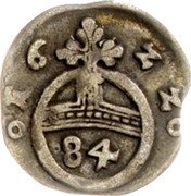 Germany 1/84 Thaler (6 Pfennig) 1622 KM# 58 Principality Joint Coinage coin reverse
