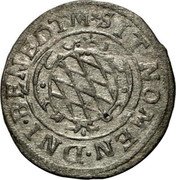 Germany 15 Kreuzer (1/4 Gulden) 1622 KM# 86 Duchy / Regular Coinage coin obverse