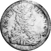 Germany 15 Kreuzer (1/4 Gulden) 1694 KM# 353.2 Electorate / Regular Coinage coin obverse