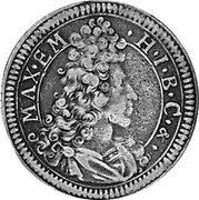 Germany 15 Kreuzer (1/4 Gulden) 1696 KM# 369.1 Electorate / Regular Coinage coin obverse