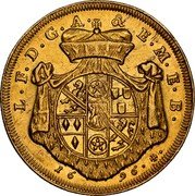 Germany 2 Ducat 1696 KM# 94 Bamberg / Bishopric Trade Coinage coin obverse Germany 2 Ducat 1696 KM# 94 Bamberg / Bishopric Trade Coinage coin obverse