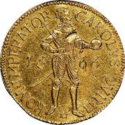 Germany 2 Pistolet 1666 KM# 56 Besancon Free City / Trade Coinage coin reverse