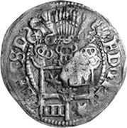 Germany 3 Schilling (Sundische) (1)6Z0 KM# 6 Provincial Town CounterMarked Coinage coin obverse Germany 3 Schilling (Sundische) (1)6Z0 KM# 6 Provincial Town CounterMarked Coinage coin obverse