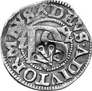 Germany 3 Schilling (Sundische) 16ZZ KM# 2 Provincial Town CounterMarked Coinage coin obverse Germany 3 Schilling (Sundische) 16ZZ KM# 2 Provincial Town CounterMarked Coinage coin obverse