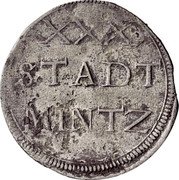 Germany 30 Kreuzer 1622 KM# A13 Free City / Regular Coinage coin reverse