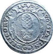 Germany 4 Kreuzer (Batzen) 1694 KM# 102 Free City / Regular Coinage coin obverse