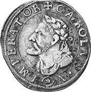 Germany 8 Gros (Teston) 1639 KM# 33 Besancon Free City / Standard Coinage coin reverse