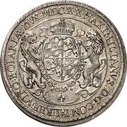 Germany Thaler 1620 MDCXX KM# 31.1 Duchy / Regular Coinage coin obverse Germany Thaler 1620 MDCXX KM# 31.1 Duchy / Regular Coinage coin obverse