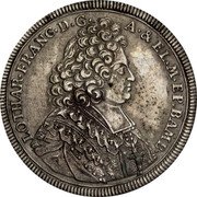 Germany Thaler 1696 CB KM# 89 Bamberg / Bishopric Regular Coinage coin obverse