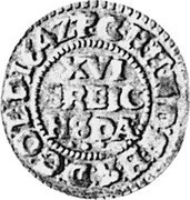 Germany 1/16 Thaler (Düttchen) 1642 KM# 37.1 Archbishopric / Regular Coinage coin reverse Germany 1/16 Thaler (Düttchen) 1642 KM# 37.1 Archbishopric / Regular Coinage coin reverse