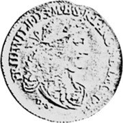 Germany 1/3 Thaler (1/2 Gulden) KM# 391 Electorate and Margraviate / Regular Coinage coin obverse