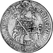 Germany 1/4 Thaler (16)25 (q) KM# 86.14 Electorate and Margraviate / Regular Coinage coin obverse Germany 1/4 Thaler (16)25 (q) KM# 86.14 Electorate and Margraviate / Regular Coinage coin obverse