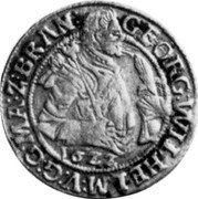 Germany 1/4 Thaler 16ZZ KM# 86.3 Electorate and Margraviate / Regular Coinage coin obverse Germany 1/4 Thaler 16ZZ KM# 86.3 Electorate and Margraviate / Regular Coinage coin obverse