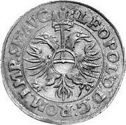 Germany 12 Grote (1/6 Thaler) 1658 KM# 123 Bremen / Free City / Regular Coinage coin reverse
