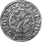 Germany 2 Grote (1/36 Thaler) 1641 KM# 106 Bremen / Free City / Regular Coinage coin reverse
