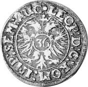 Germany 2 Grote (1/36 Thaler) 1671 KM# 130 Bremen / Free City / Regular Coinage coin reverse