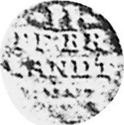 Germany 2 Pfennig 1695 LCS KM# 598 Electorate and Margraviate / Regular Coinage coin reverse