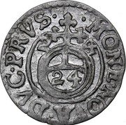 Germany 3 Gröscher (Dreipölker) (16)24 (q) KM# 56.5 Electorate and Margraviate / Regular Coinage coin reverse Germany 3 Gröscher (Dreipölker) (16)24 (q) KM# 56.5 Electorate and Margraviate / Regular Coinage coin reverse