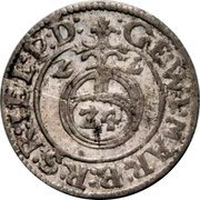 Germany 3 Gröscher (Dreipölker) (16)ZZ (q) KM# 56.3 Electorate and Margraviate / Regular Coinage coin reverse