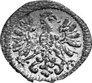 Germany 3 Heller 1650 KM# 44 Brandenburg-Bayreuth / Margraviate / Regular Coinage coin obverse