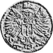 Germany 3 Pfennig (Dreier) 1685 LCS KM# 465 Electorate and Margraviate / Regular Coinage coin obverse