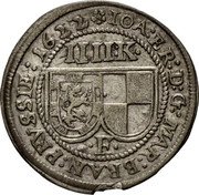 Germany 4 Kreuzer (Batzen) 1622 F KM# 24 Margraviate / Regular Coinage coin obverse