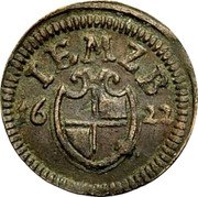 Germany 4 Pfenning Joachim Ernest 1622 KM# 22 coin obverse