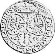 Germany 6 Gröscher 1658 (r) KM# 297 Electorate and Margraviate / Regular Coinage coin reverse Germany 6 Gröscher 1658 (r) KM# 297 Electorate and Margraviate / Regular Coinage coin reverse