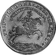 Germany 8 Ducat KM# 459 Electorate and Margraviate / Trade Coinage coin obverse