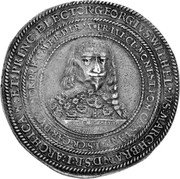 Germany Thaler 1640 DK KM# 178 Electorate and Margraviate / Regular Coinage coin obverse