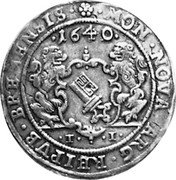 Germany Thaler 1640 TI KM# 101.1 Bremen / Free City / Regular Coinage coin obverse