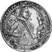 Germany Thaler KM# 125 Electorate and Margraviate / Regular Coinage coin obverse Germany Thaler KM# 125 Electorate and Margraviate / Regular Coinage coin obverse