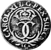 Germany 1/24 Thaler (Groschen) 1691 ICA KM# 112 Swedish Rule / Regular Coinage coin obverse Germany 1/24 Thaler (Groschen) 1691 ICA KM# 112 Swedish Rule / Regular Coinage coin obverse