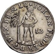 Germany 12 Mariengroschen (1/3 Thaler) 1679 KM# 136 Brunswick-Lüneburg-Calenberg / Duchy / Regular Coinage coin obverse Germany 12 Mariengroschen (1/3 Thaler) 1679 KM# 136 Brunswick-Lüneburg-Calenberg / Duchy / Regular Coinage coin obverse