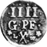 Germany 4 Gute Pfennig 1648 LW KM# 187 Brunswick-Lüneburg-Celle / Duchy / Regular Coinage coin reverse