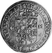 Germany 4 Mark 1667 MM KM# 64 Swedish Rule / Regular Coinage coin reverse Germany 4 Mark 1667 MM KM# 64 Swedish Rule / Regular Coinage coin reverse