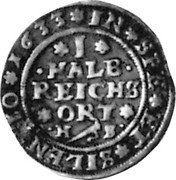 Germany Halb Reichsort (1/8 Thaler) 1633 HS KM# 88 Brunswick-Lüneburg-Celle / Duchy / Regular Coinage coin reverse Germany Halb Reichsort (1/8 Thaler) 1633 HS KM# 88 Brunswick-Lüneburg-Celle / Duchy / Regular Coinage coin reverse