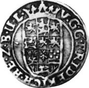 Germany Halb Reichsort (1/8 Thaler) 1643 LW KM# 161 Brunswick-Lüneburg-Celle / Duchy / Regular Coinage coin obverse Germany Halb Reichsort (1/8 Thaler) 1643 LW KM# 161 Brunswick-Lüneburg-Celle / Duchy / Regular Coinage coin obverse