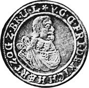 Germany Halb Reichsort (1/8 Thaler) 1648 LW KM# 172.1 Brunswick-Lüneburg-Celle / Duchy / Regular Coinage coin obverse Germany Halb Reichsort (1/8 Thaler) 1648 LW KM# 172.1 Brunswick-Lüneburg-Celle / Duchy / Regular Coinage coin obverse