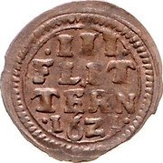 Germany 3 Flitter 1621 KM# 258 Brunswick-Wolfenbüttel / Duchy / Regular Coinage coin reverse Germany 3 Flitter 1621 KM# 258 Brunswick-Wolfenbüttel / Duchy / Regular Coinage coin reverse