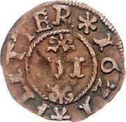 Germany 3 Flitter 1621 KM# 255 Brunswick-Wolfenbüttel / Duchy / Regular Coinage coin reverse Germany 3 Flitter 1621 KM# 255 Brunswick-Wolfenbüttel / Duchy / Regular Coinage coin reverse