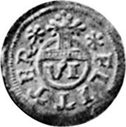 Germany 6 Flitter ND (1621) KM# 263 Brunswick-Wolfenbüttel / Duchy / Regular Coinage coin reverse Germany 6 Flitter ND (1621) KM# 263 Brunswick-Wolfenbüttel / Duchy / Regular Coinage coin reverse
